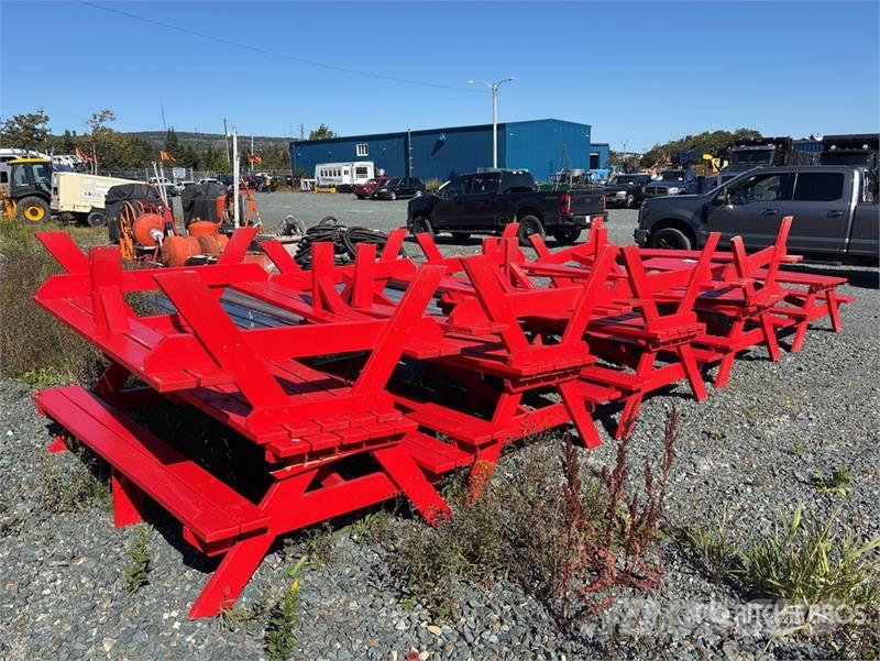 Quantity of (7) Picnic Table Costruzioni - Altro