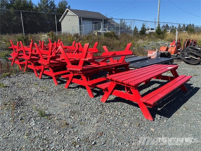 Quantity of (7) Picnic Table Costruzioni - Altro