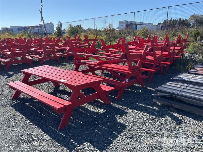 Quantity of (7) Picnic Table Costruzioni - Altro