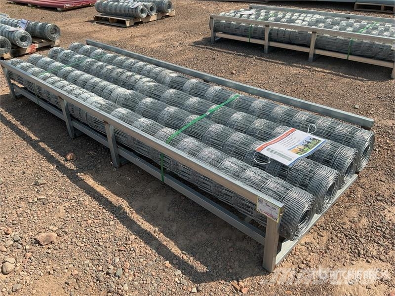 Quantity of (8) 164 ft x 4 ft 9 in Galvanized Hot- Zäune und Zubehör