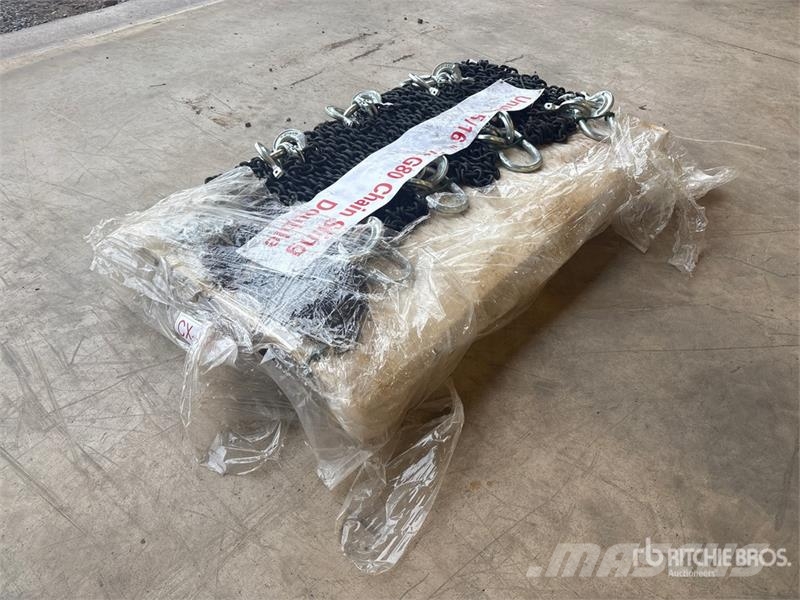 Quantity of (8) Greatbear Double Leg Lifting Chain Crane spares & accessories