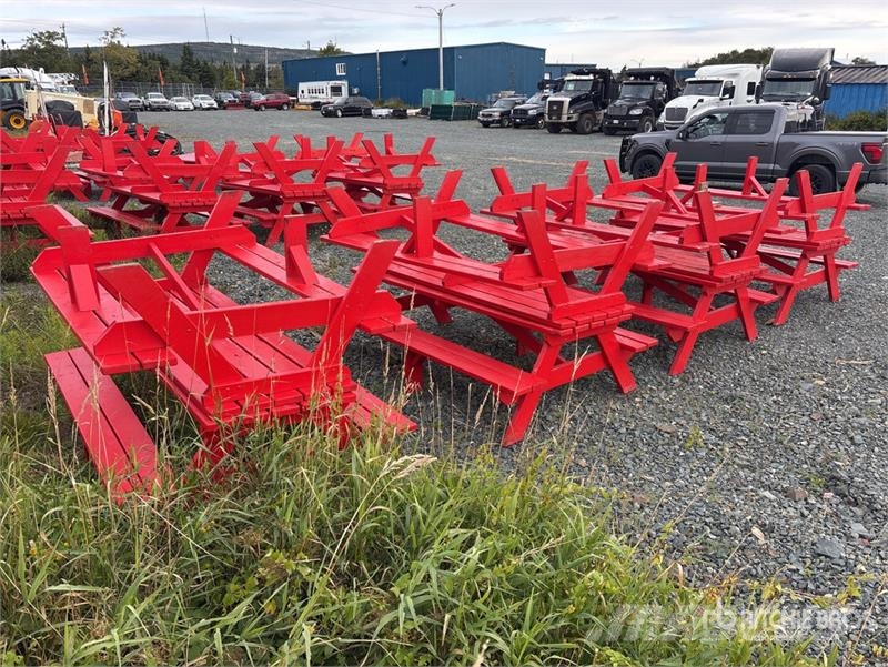 Quantity of (8) Picnic Table Építőipar - Egyebek