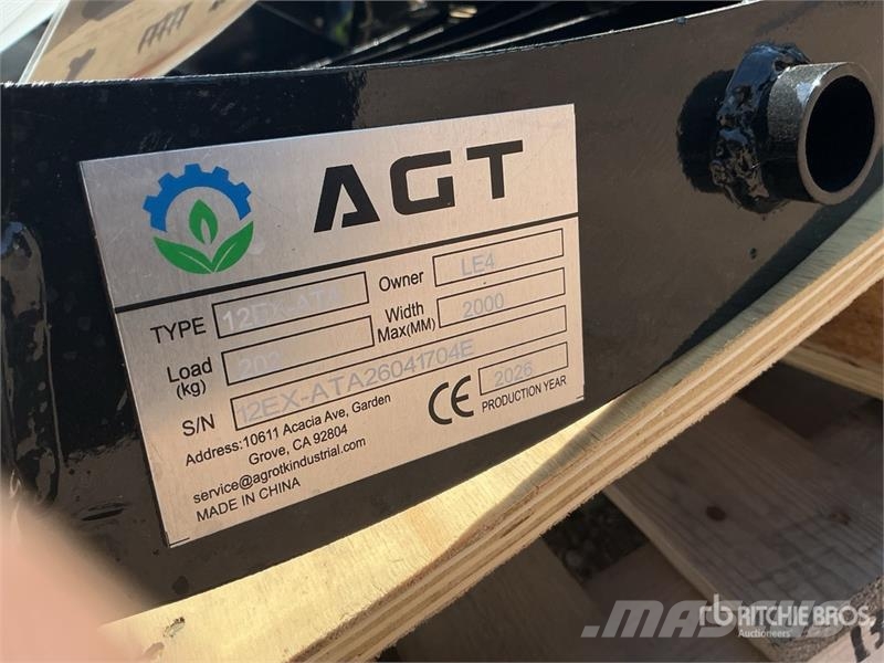 Quantity of (9) AGT 12EX-ATA Mini Excavator Attac Drugi deli