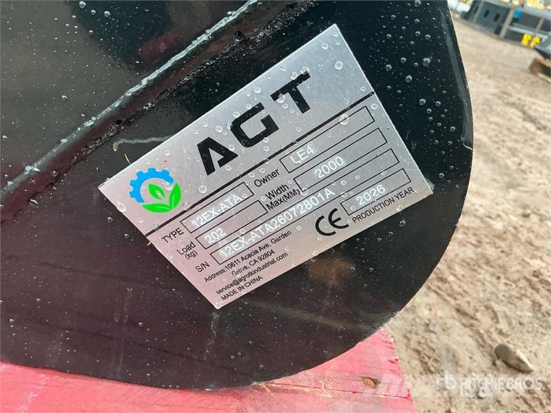  Quantity of (9)  AGT 12EX-ATA Mini Excavator Attac مكونات أخرى