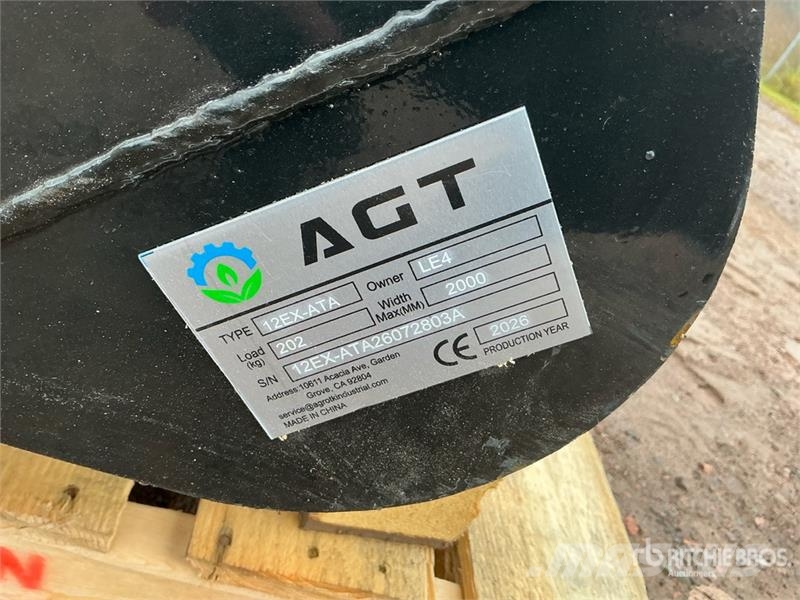  Quantity of (9)  AGT 12EX-ATA Mini Excavator Attac مكونات أخرى