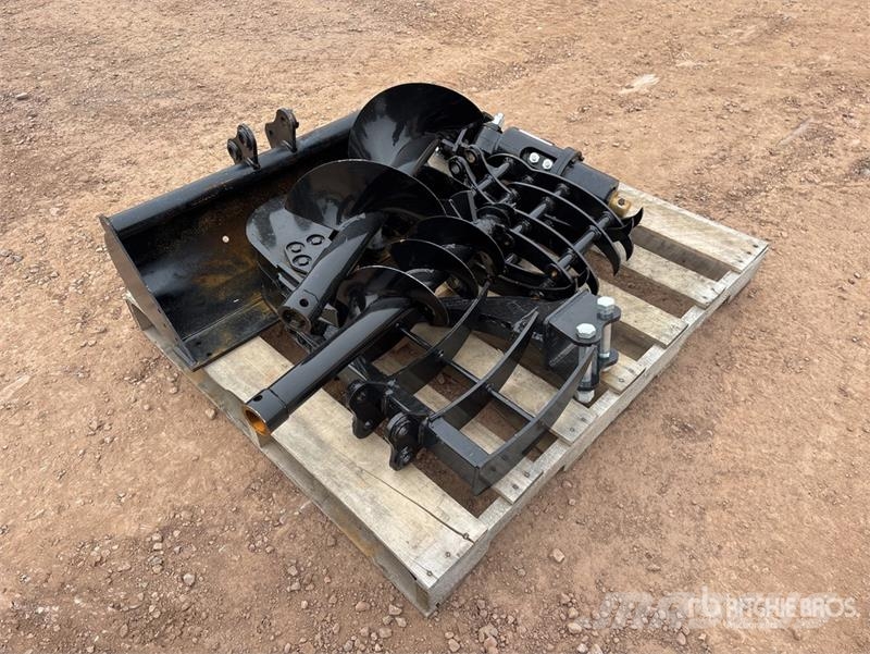 Quantity of (9) Mini Excavator Attachments (Unused Andre komponenter