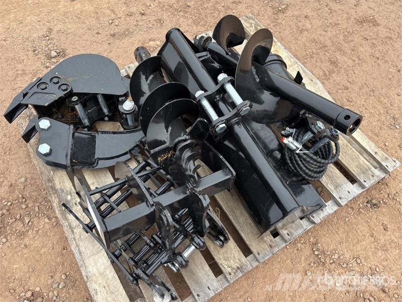 Quantity of (9) Mini Excavator Attachments (Unused Andre komponenter