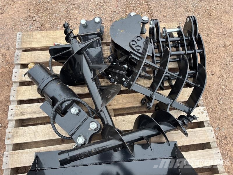 Quantity of (9) Mini Excavator Attachments (Unused Andre komponenter