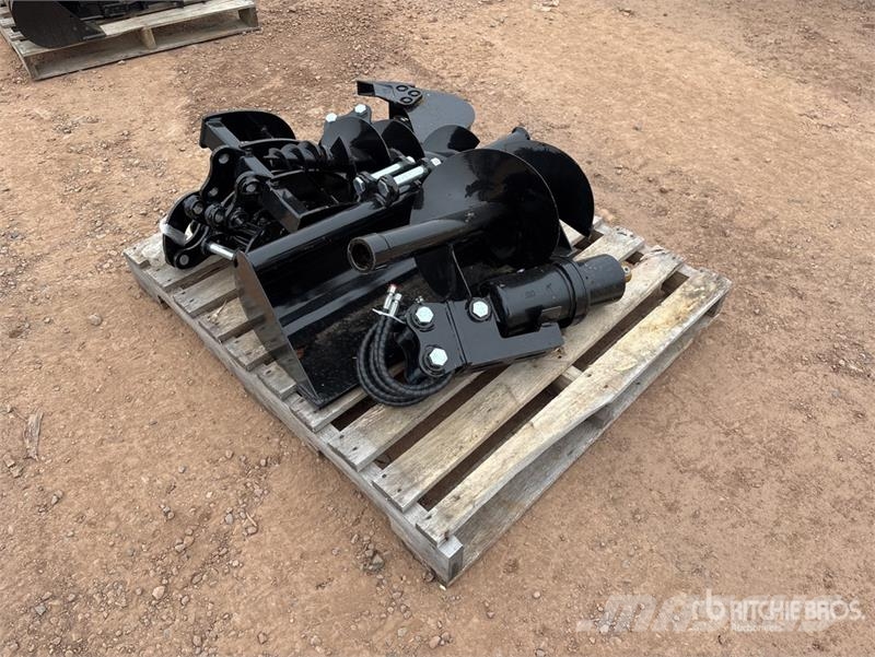 Quantity of (9) Mini Excavator Attachments (Unused Andre komponenter