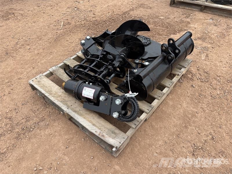 Quantity of (9) Mini Excavator Attachments (Unused Andre komponenter