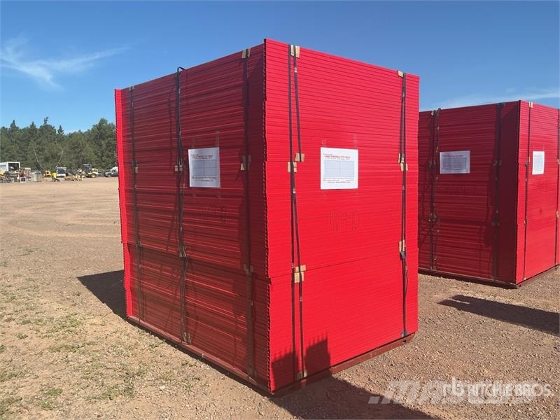  Quantity of (90) 8 ft x 6 ft Powder Coated Tempora Drugi deli