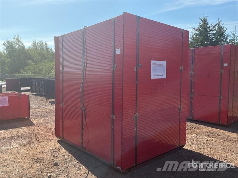  Quantity of (90) 8 ft x 6 ft Powder Coated Tempora Drugi deli