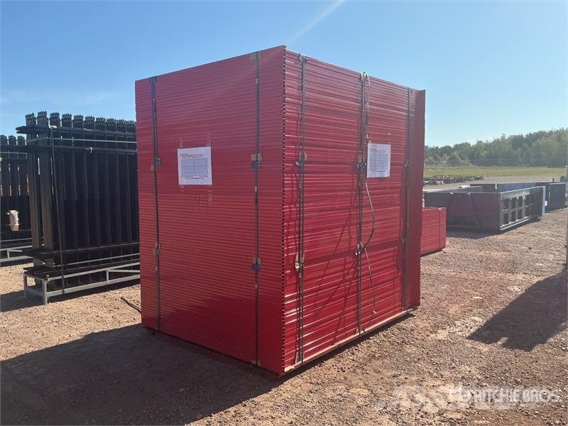  Quantity of (90) 8 ft x 6 ft Powder Coated Tempora Drugi deli