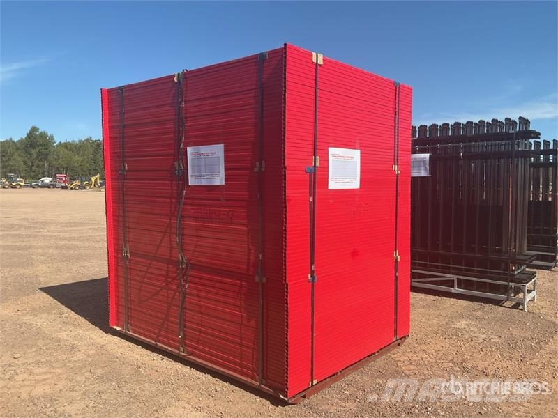  Quantity of (90) 8 ft x 6 ft Powder Coated Tempora Drugi deli
