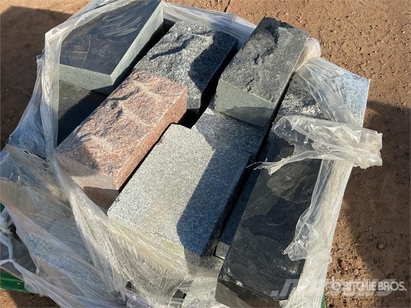 Quantity of Granite Blocks Seilwinden, Bauaufzüge und Lastenaufzüge