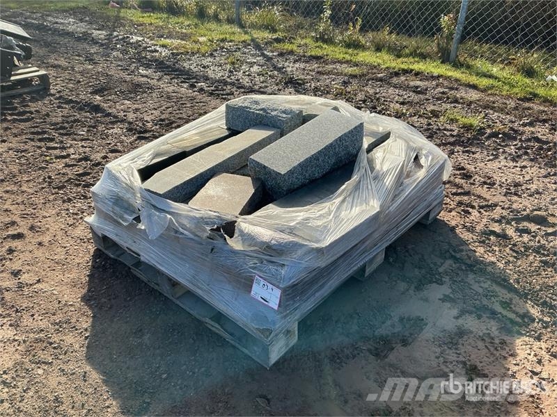 Quantity of Granite Blocks Seilwinden, Bauaufzüge und Lastenaufzüge
