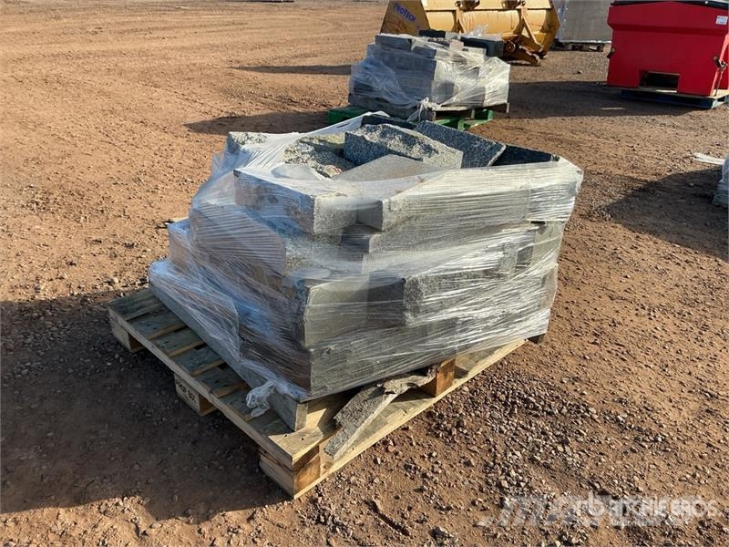 Quantity of Granite Blocks Seilwinden, Bauaufzüge und Lastenaufzüge