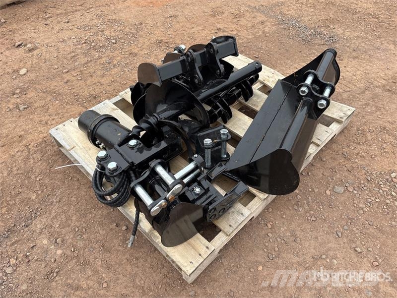 Quantity of Mini Excavator Attachments (Unused) Andre komponenter