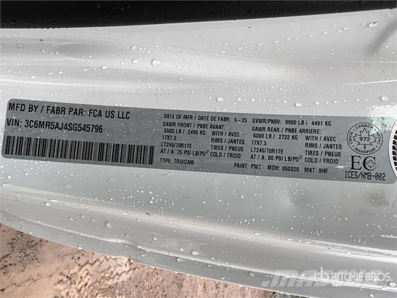 RAM 2500 4x4 Pickup Ostalo