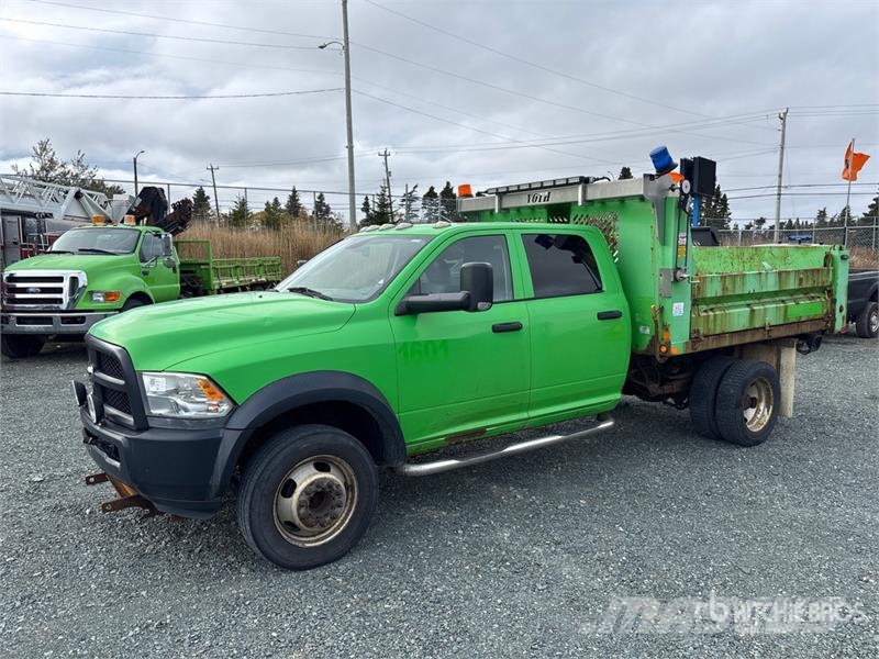 RAM 5500 4x4 Crew Cab Dump Truck Kipper