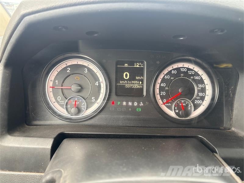 RAM AT37G on Ram 5500 4x4 Bucket Truck Auto korpe