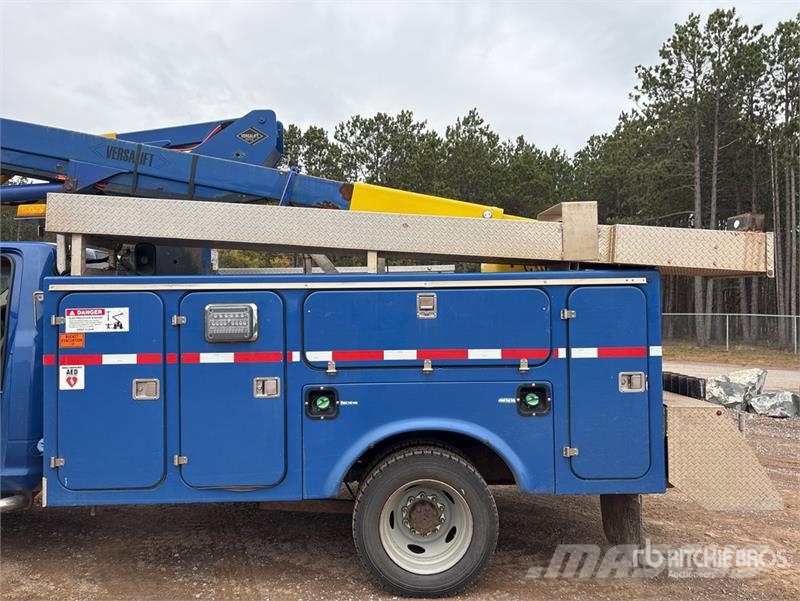 RAM Versalift SST37EIH 37 ft on Ram 5500 4x4 Bucket T Truck mounted aerial platforms