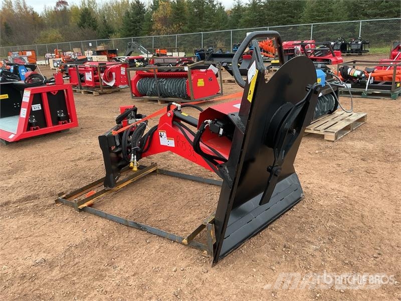 Raytree RABC44 44 in Articulating Skid Steer Brush Tondeuses tractées