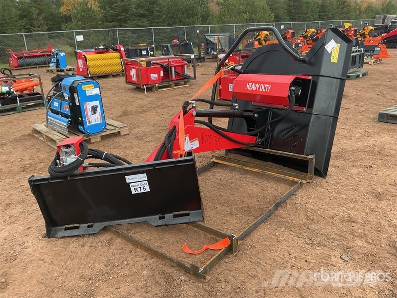 Raytree RABC44 44 in Articulating Skid Steer Brush Tondeuses tractées