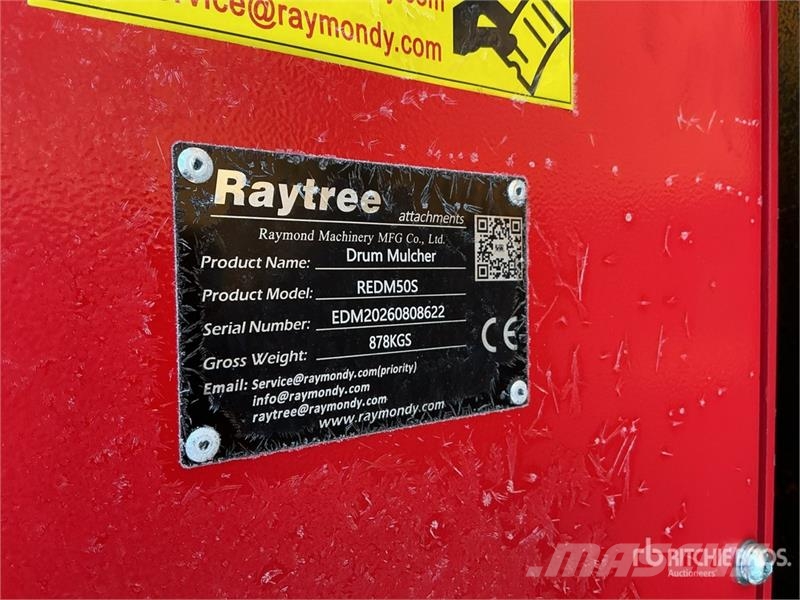  Raytree REDM50S 50 in Excavator Mulcher - Fits Cat Otros componentes