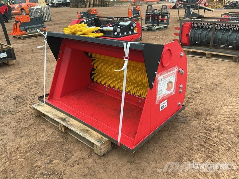 Raytree RESB55 55 in Excavator Screening Bucket - Rotátoros törőkanalak