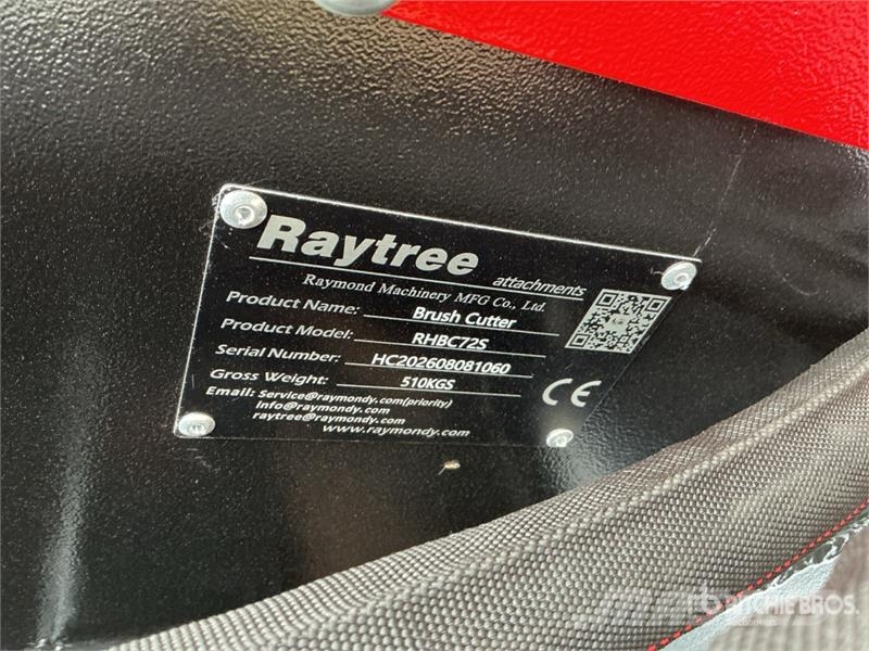  Raytree RHBC72S 72 in 4-Blade Skid Steer Brush Cut Навесные и прицепные косилки