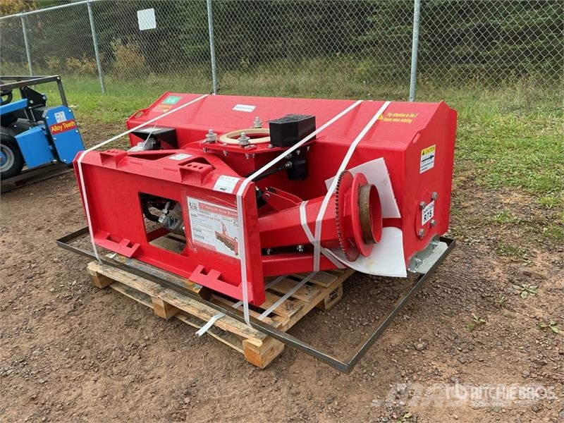 Raytree RHSB72 72 in Hydraulic Skid Steer Snowblow Sneeuwblazers
