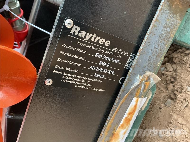 Raytree RMA42 Skid Steer Auger (Unused) Boren
