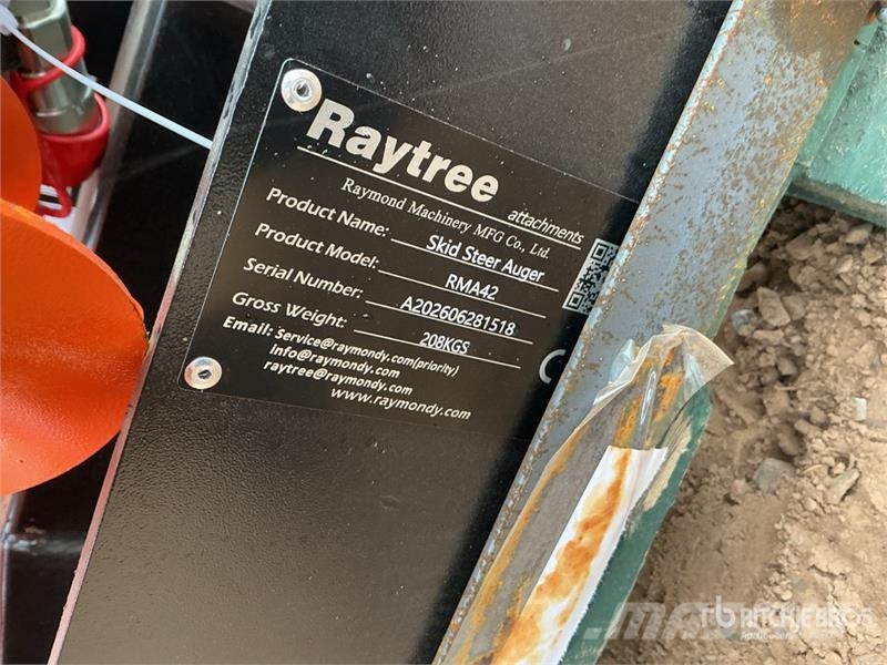 Raytree RMA42 Skid Steer Auger (Unused) Boren