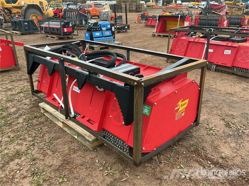  Raytree RMBD72S 72 in Drum Skid Steer Mulcher (Unu Forstmulcher