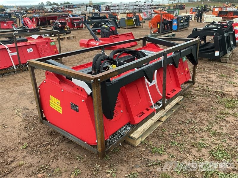  Raytree RMBD72S 72 in Drum Skid Steer Mulcher (Unu Forstmulcher