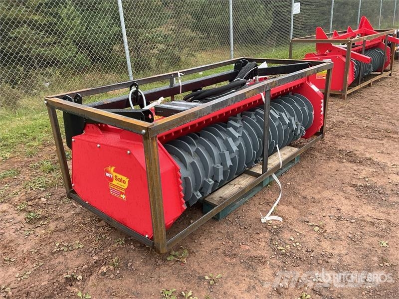  Raytree RMBD72S 72 in Drum Skid Steer Mulcher (Unu Forstmulcher