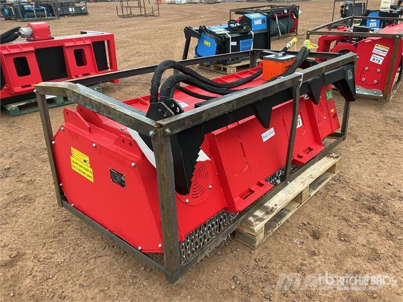 Raytree RMBD72S 72 in Drum Skid Steer Mulcher (Unu Forstmulcher