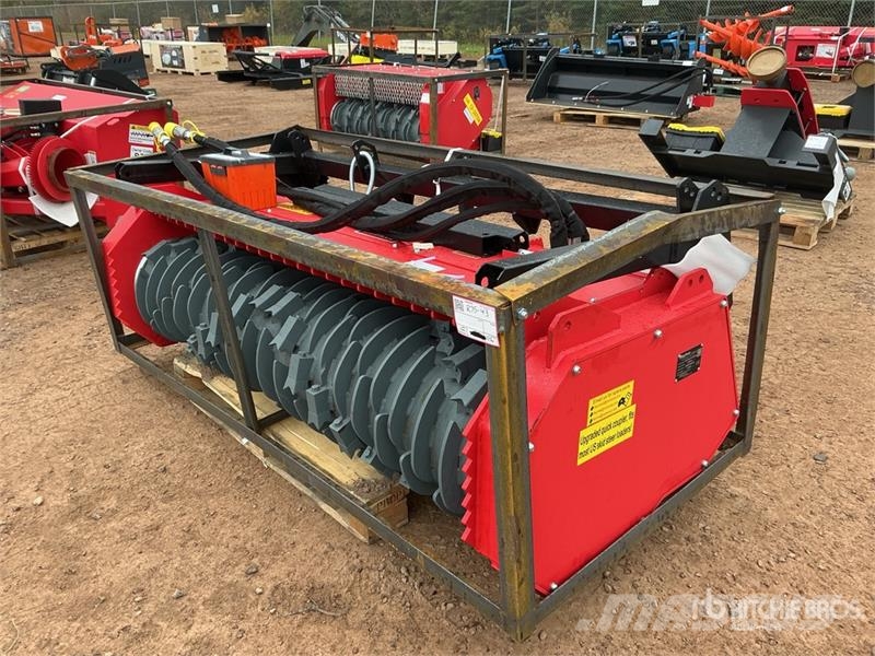 Raytree RMBD72S 72 in Drum Skid Steer Mulcher (Unu Forstmulcher