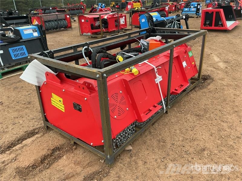  Raytree RMBD72S 72 in Drum Skid Steer Mulcher (Unu Forstmulcher