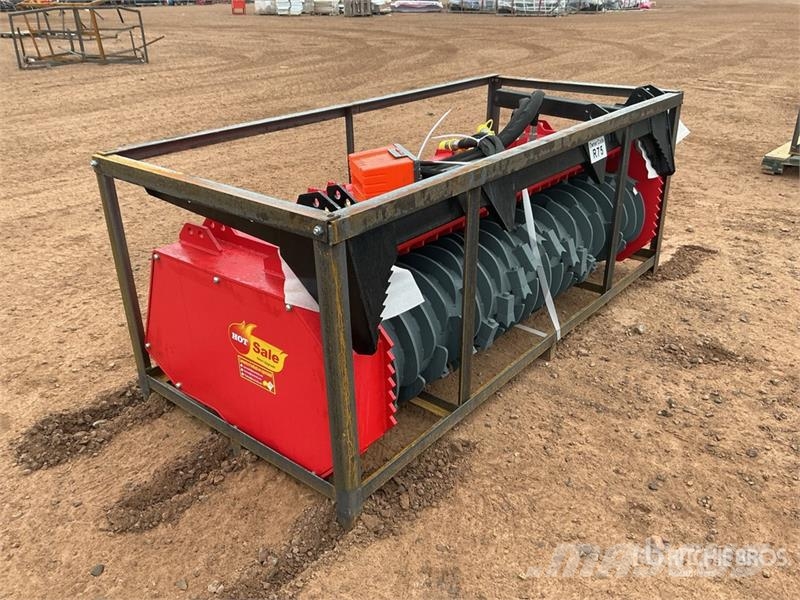  Raytree RMBD72S 72 in Drum Skid Steer Mulcher (Unu Forstmulcher