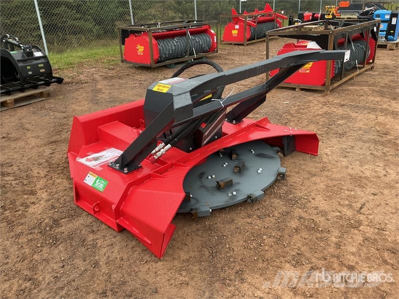  Raytree RMDM70 60 in Disc Skid Steer Mulcher (Unus Forstmulcher