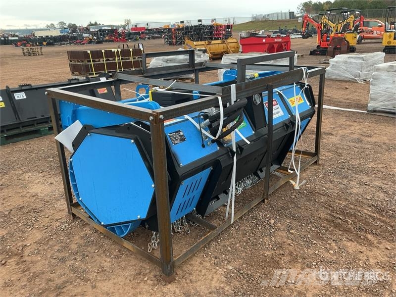  Raytree RMDM72 72 in Drum Skid Steer Mulcher (Unus Forstmulcher