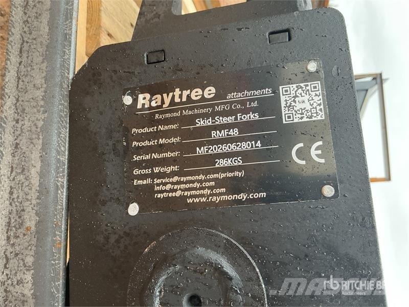 Raytree RMF48 48 in Hydraulic Skid Steer Forks (Un Вили