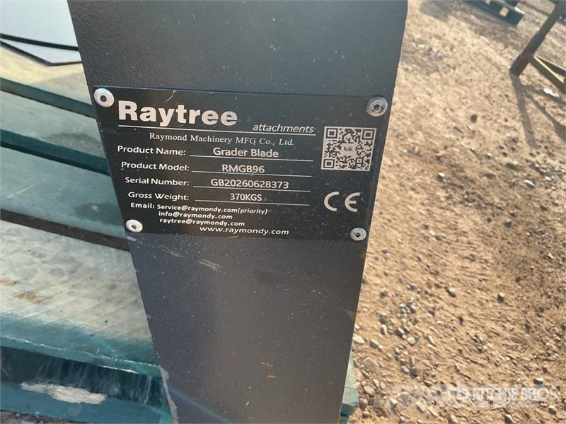  Raytree RMGB96 96 in Skid Steer Grader (Unused) Otros componentes
