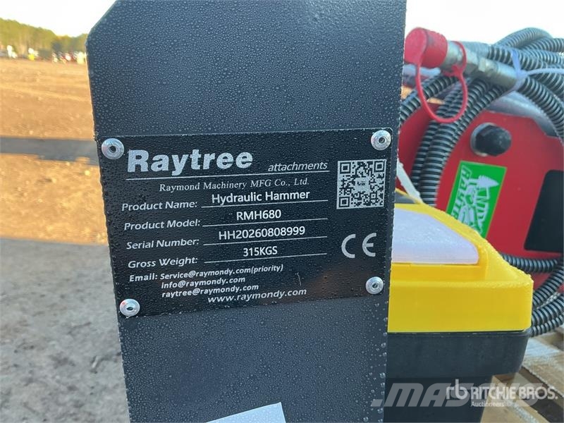 Raytree RMH680 Skid Steer Breaker (Unused) Bourací kladiva / Sbíječky
