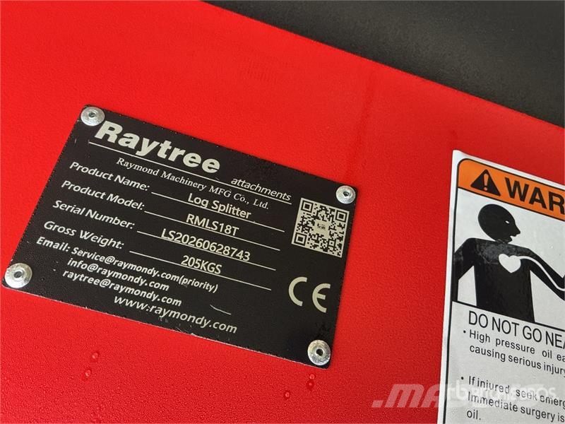  Raytree RMLS18T 24 in Skid Steer Log Splitter (Unu Wood splitters and cutters