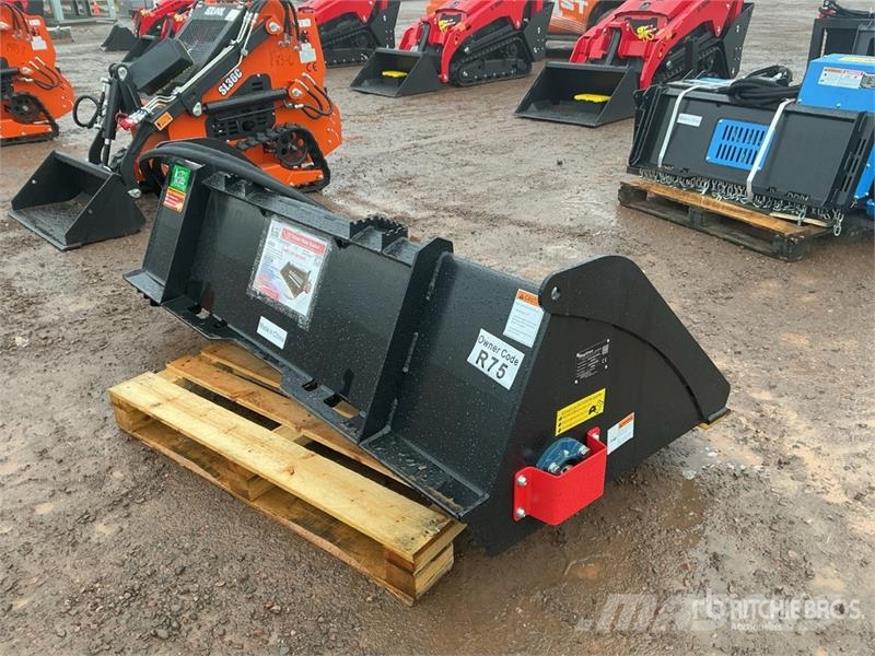 Raytree RMRB72 72 in Power Rake Skid Steer Bucket Kašike / Korpe