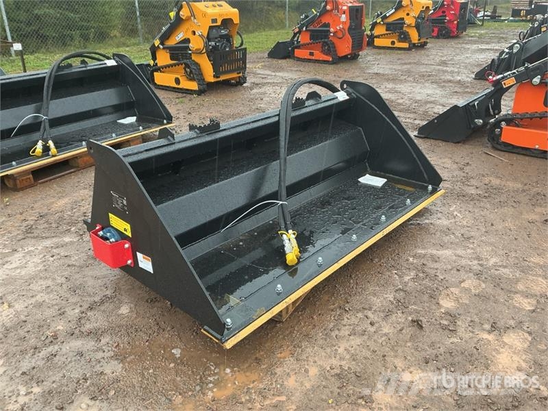 Raytree RMRB72 72 in Power Rake Skid Steer Bucket Kašike / Korpe