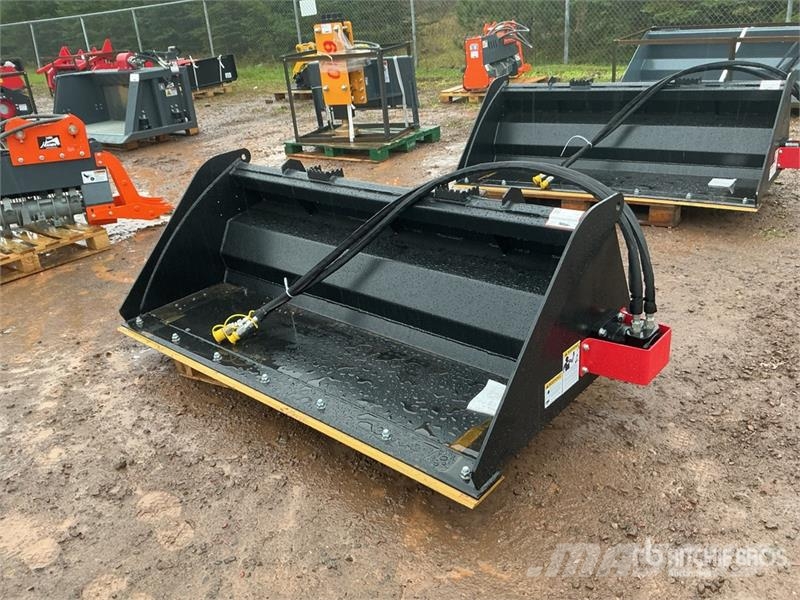 Raytree RMRB72 72 in Power Rake Skid Steer Bucket Kašike / Korpe